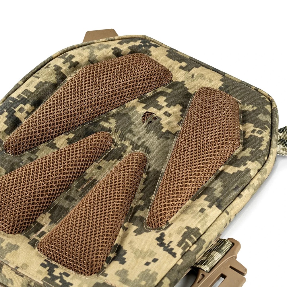Ukrainian M8 Plate Carrier MM14 Pixel Tactical Vest Admin Panel MOLLE