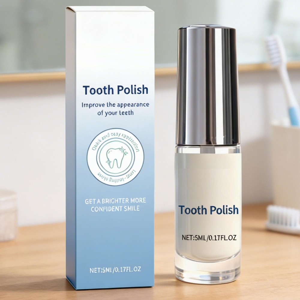 Tooth Polish Gentle Stain Remove Toothpaste 5ml White Tooth Polish
