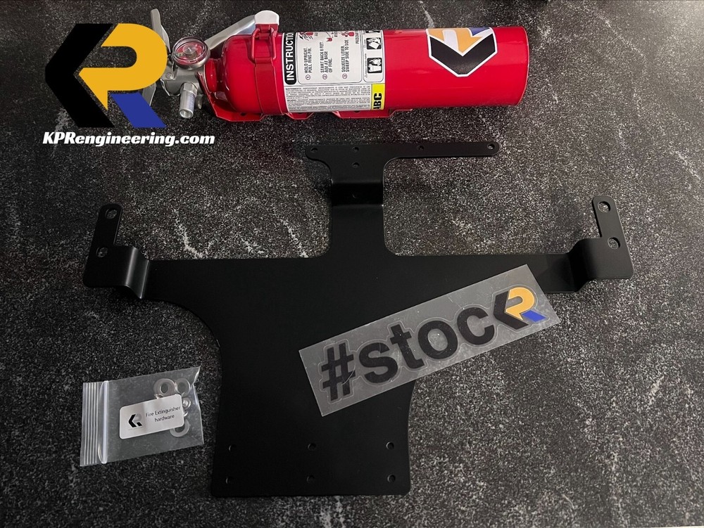 2003+ SAAB 9-3 Seat Fire Extinguisher Mount Kit - Drivers Side