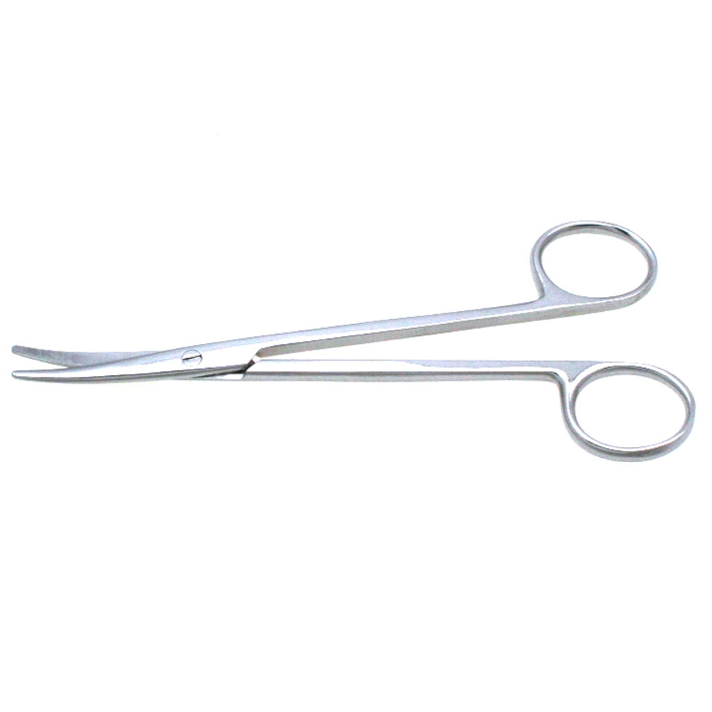 Metzenbaum Scissors 9" Curved Blades Round Points Long Shanks Ring Handles