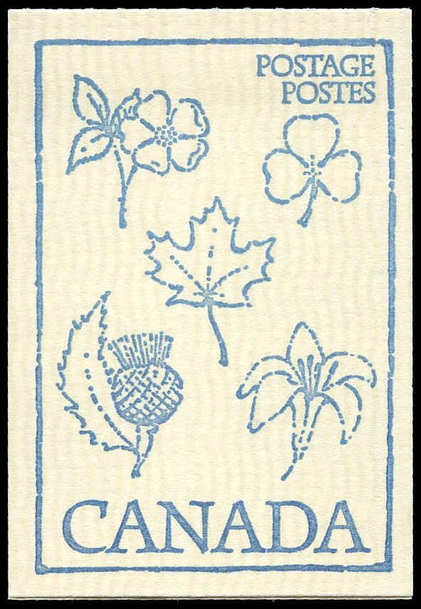 Canada #BK80a MNH Booklet [797a Heraldic Plants]