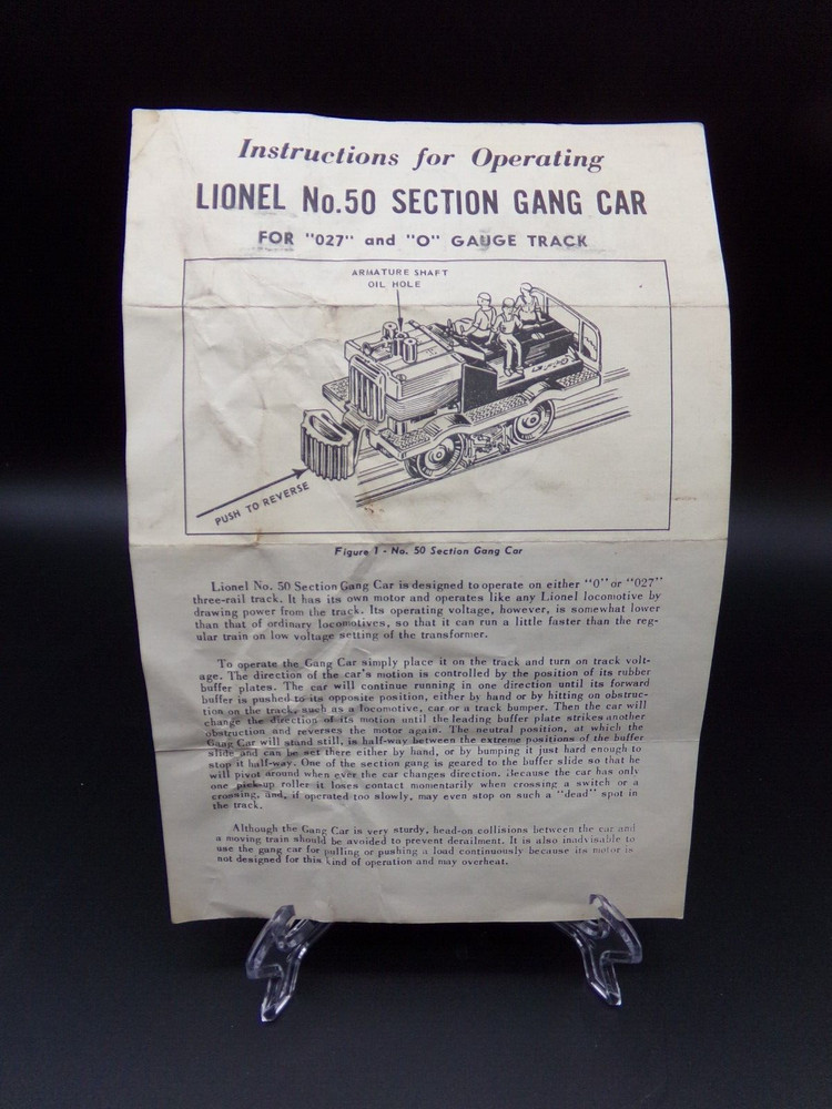 Assortment of Lionel Model Train Instruction Booklets