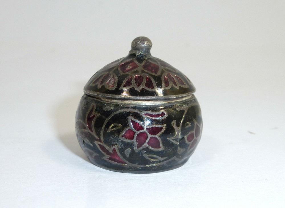 Scent Box 925 Silver Enamel