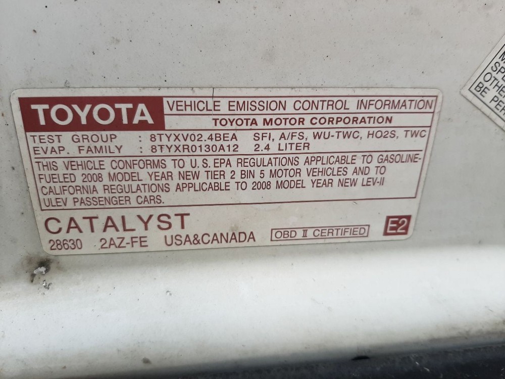 CAMRY 2008 Headrest 947480