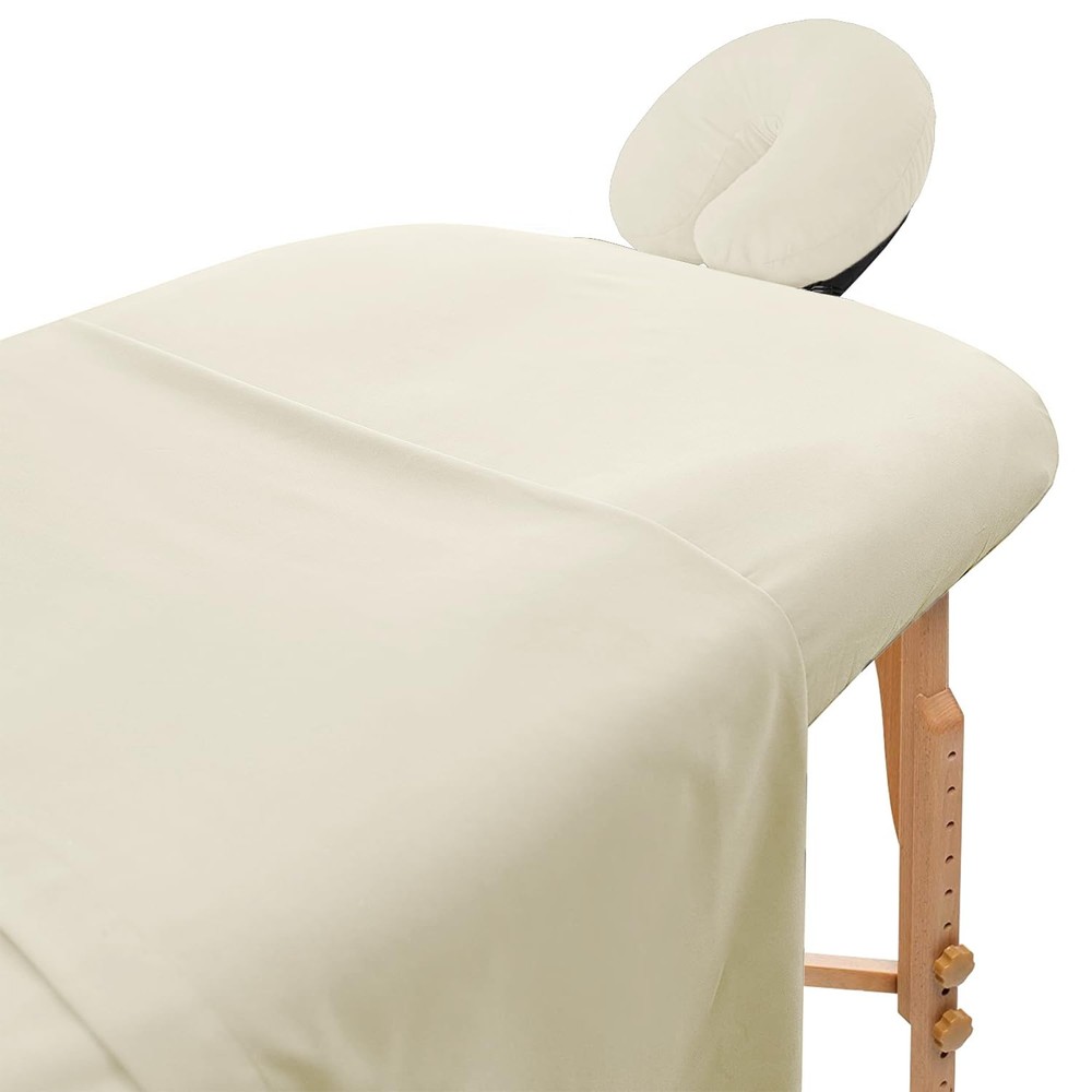 Microfiber Massage Table Sheets Sets 3 Pcs Premium Massage Table Cover Includ...