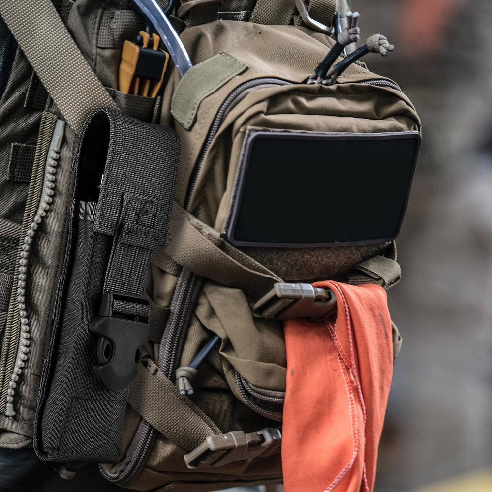 Tactical Molle Flashlight Pouch Holster Case Belt Bag Mini Tool Pouch Accessory