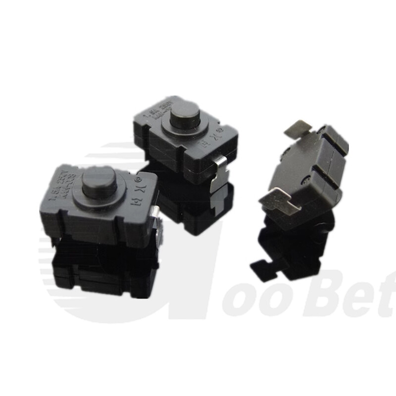 1.5A 250V Self-Lock Micro Latching Push Button Switch Flashlight Mini ON/Off DIY