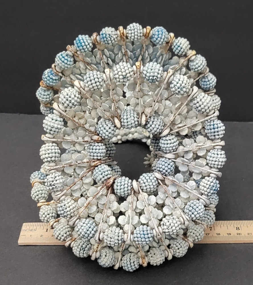 Vintage Beaded Basket