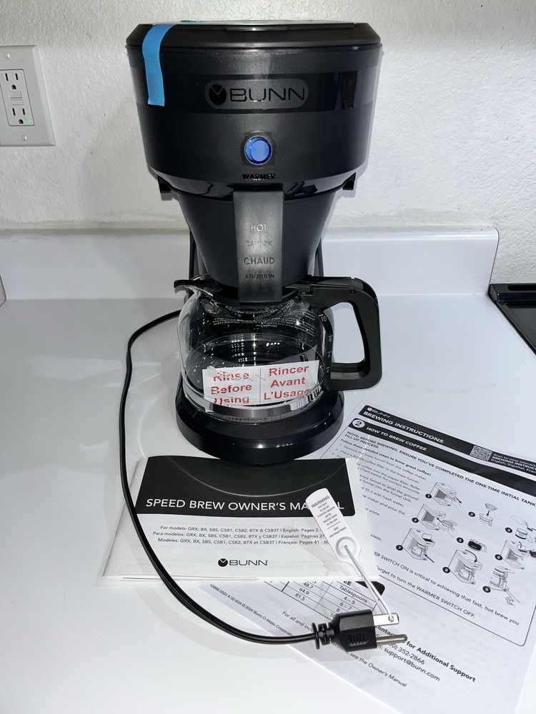 BUNN Speed Brew Select SBS Coffee Maker 10 Cup