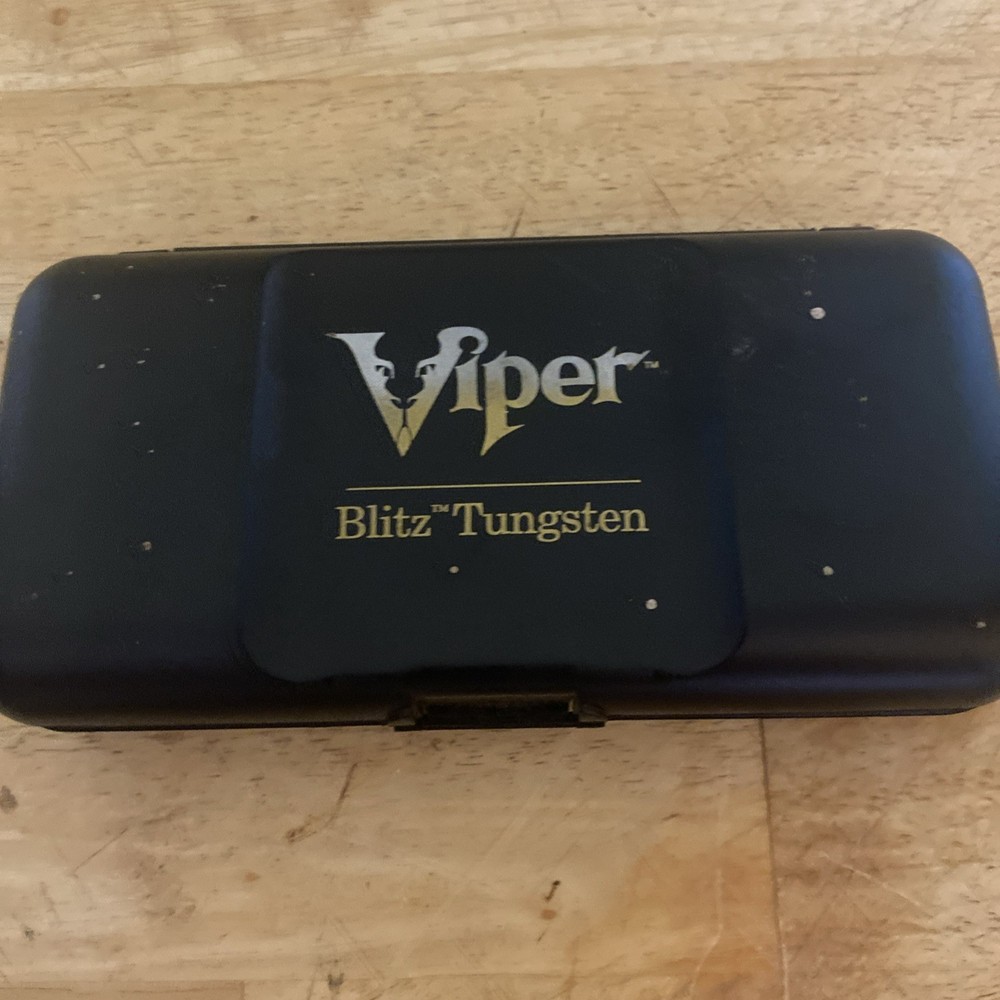 Viper Blitz Tungsten Darts Pre Owned Set Hard Case Grams Unknown READ