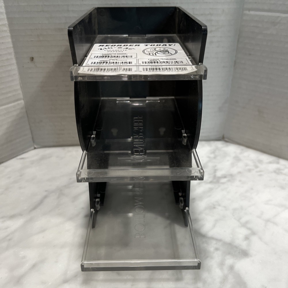 ZIG-ZAG CIGARETTE PAPERS 3 Tier DISPLAY Merchandiser