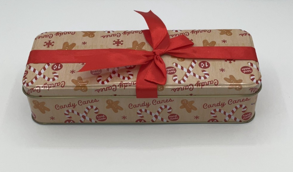Christmas Cookie Candy Tin