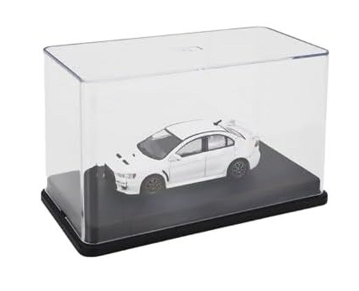 Greenlight Tall Acrylic Clear Display Case w/ Plastic Base 1:64 – 3-Pack