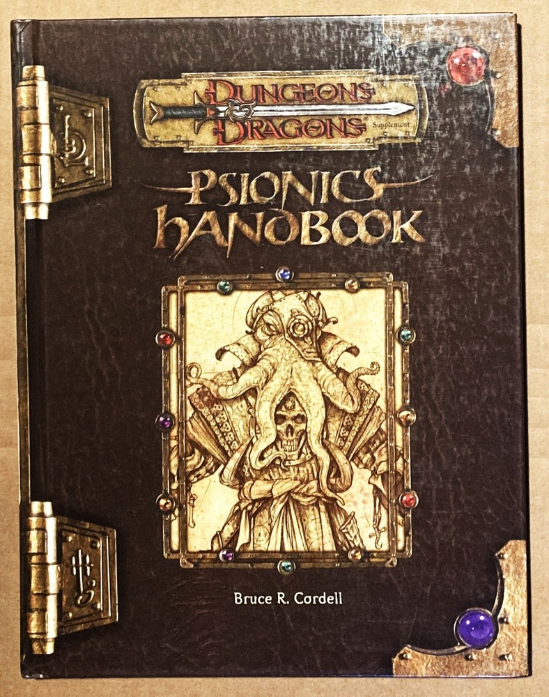 Dungeons & Dragons Psionics Handbook Hardcover