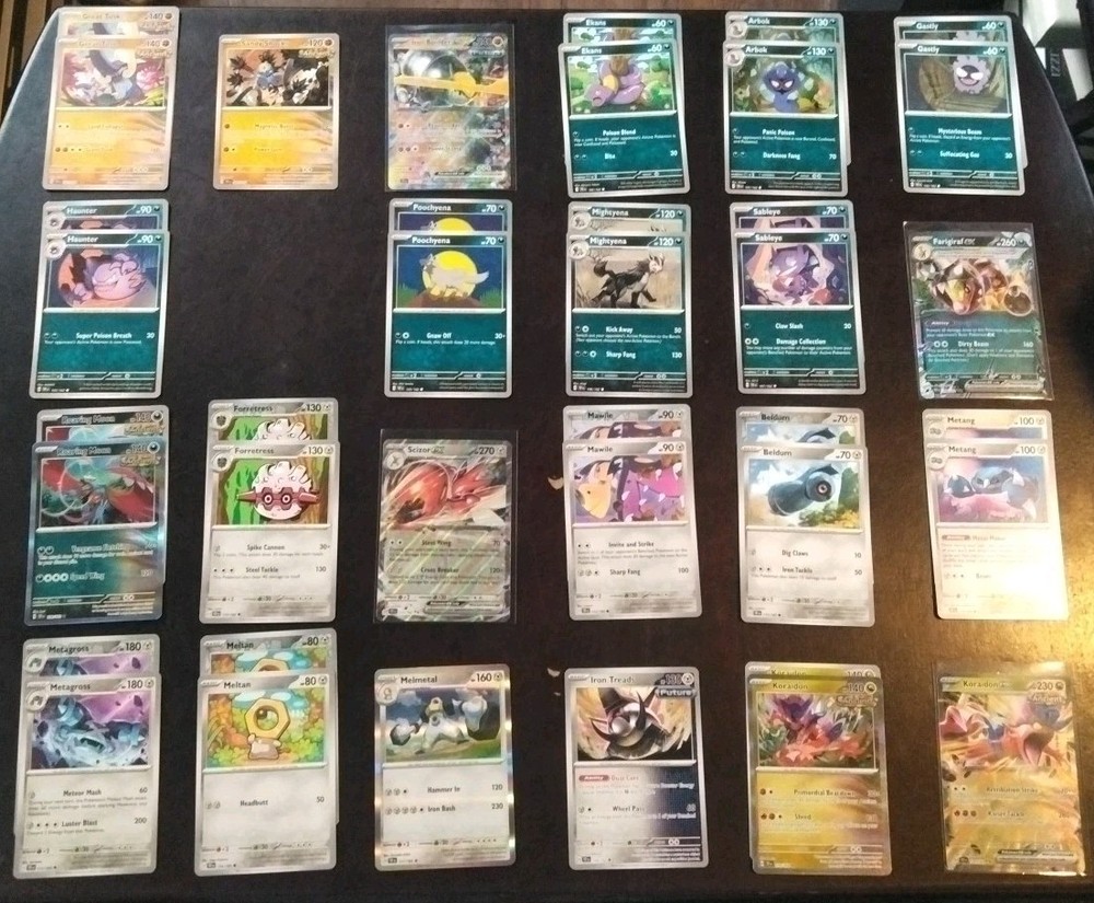 Pokemon Temporal Forces Near Complete Base Master Set- (28-RH/5-EX/7-AS Missing)