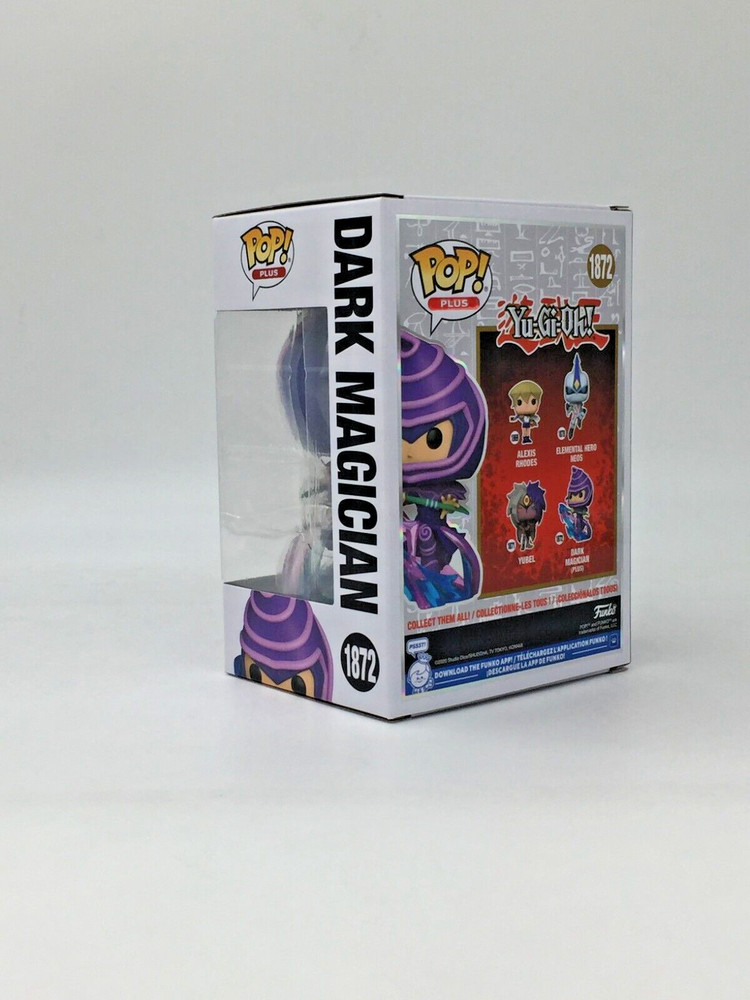 Funko Pop! PLUS Yu-Gi-Oh! Dark Magician #1872 with POP Protector