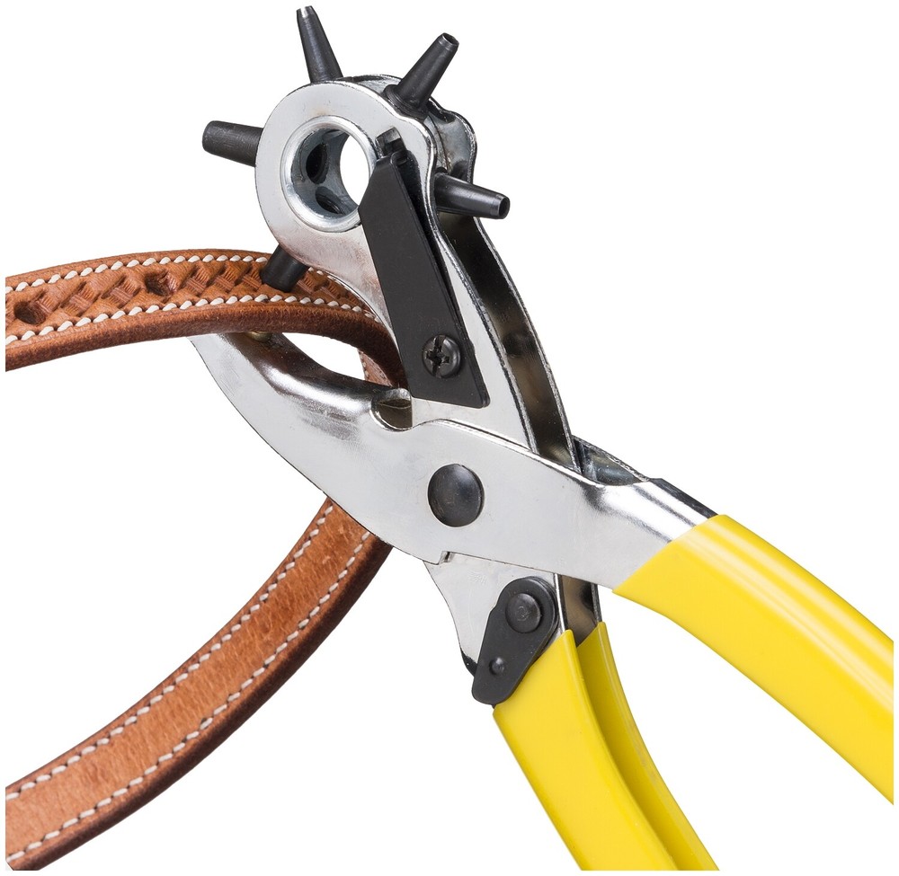 Rotary Leather Punch with Solid Reel