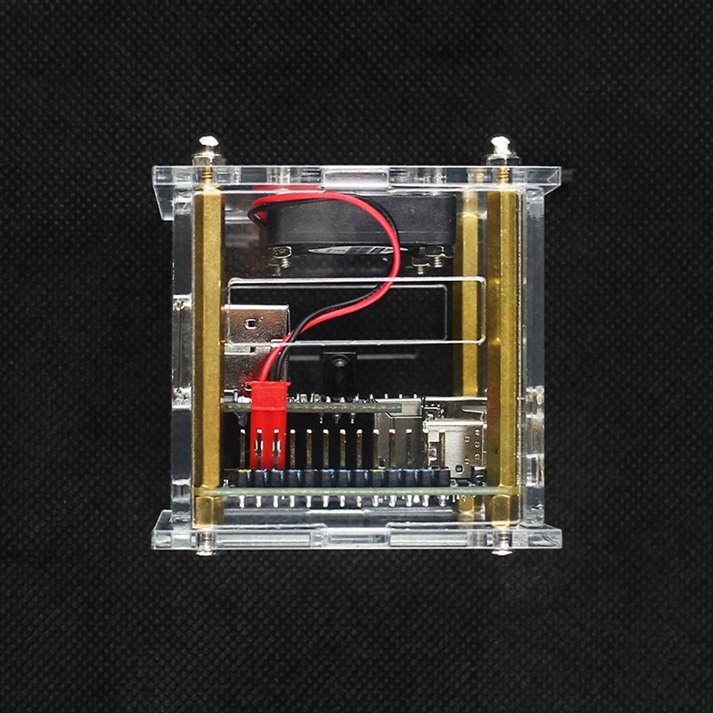 Acrylic Case Transparent Enclosure Clear Protective Box For Orange Pi Zero 3