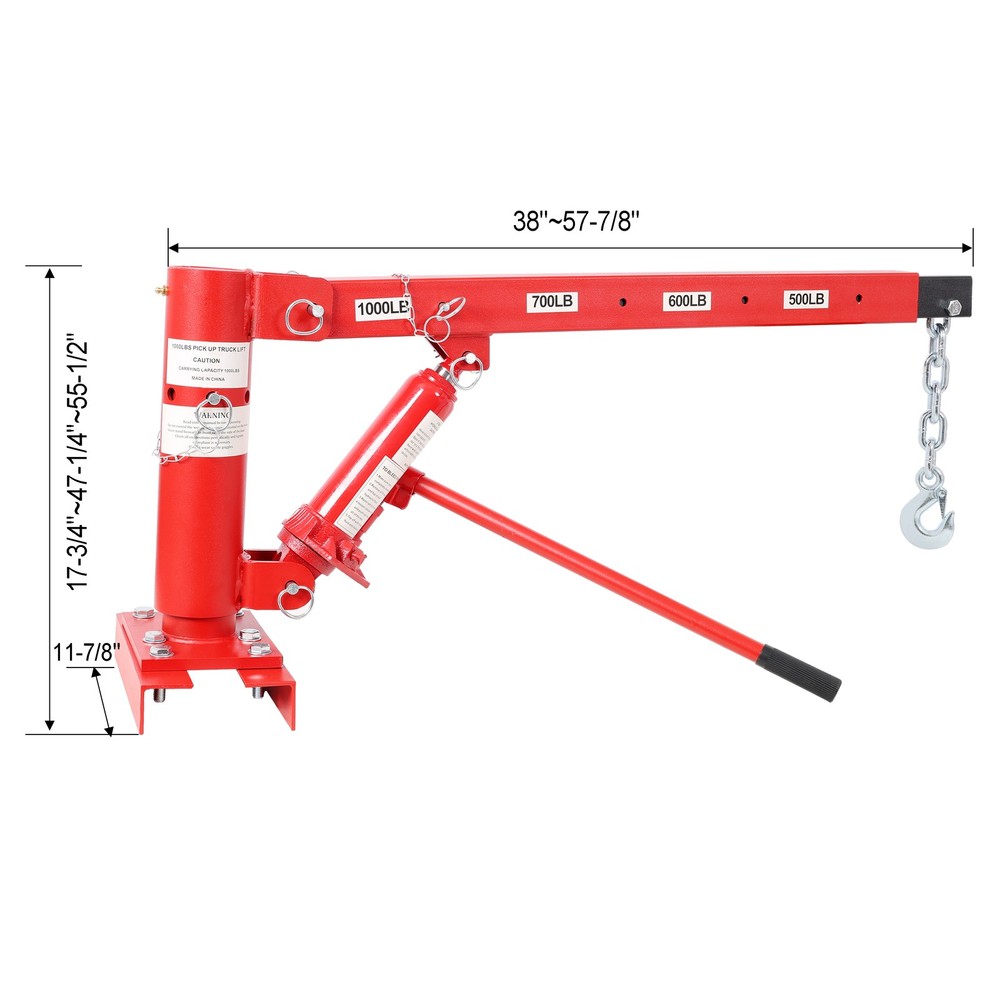 Heavy-duty crane, extended lock position rotating base