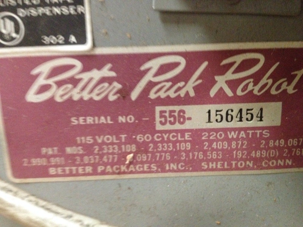 2 Better Pack Robot 556 Tape Machines