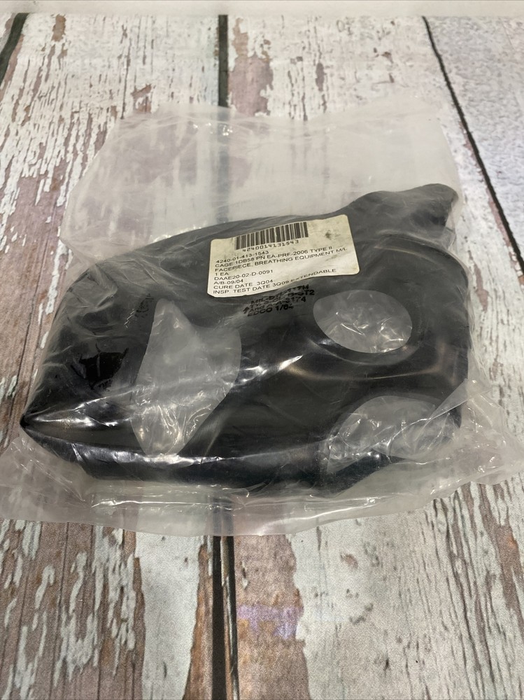 NIW Facepiece, Breathing Equipment M/L Military, 4240014131543 PN EA-PRF-2006