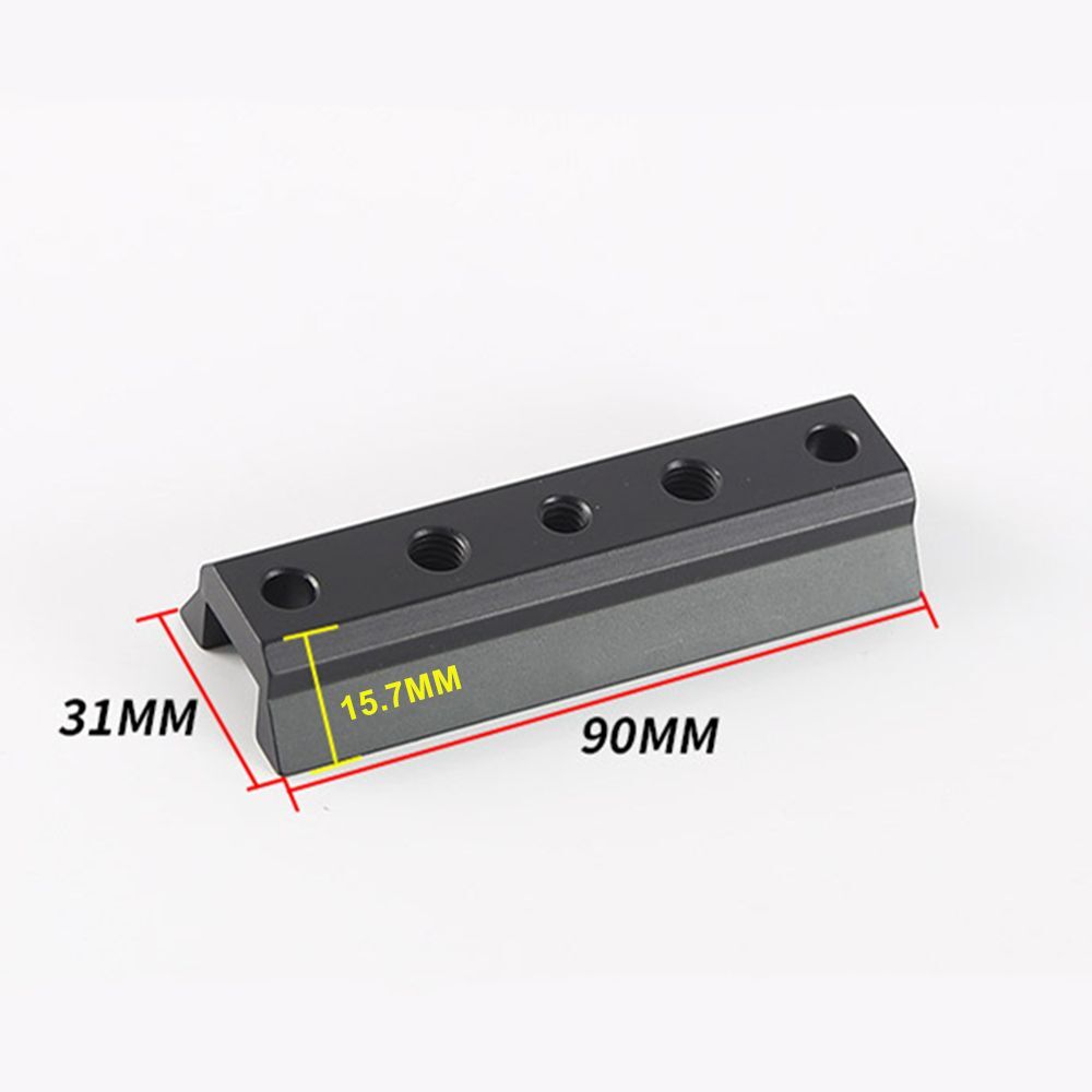 90mm Finder Scope Guide Rail Dovetail Plate Guide Scope Base For Telescope