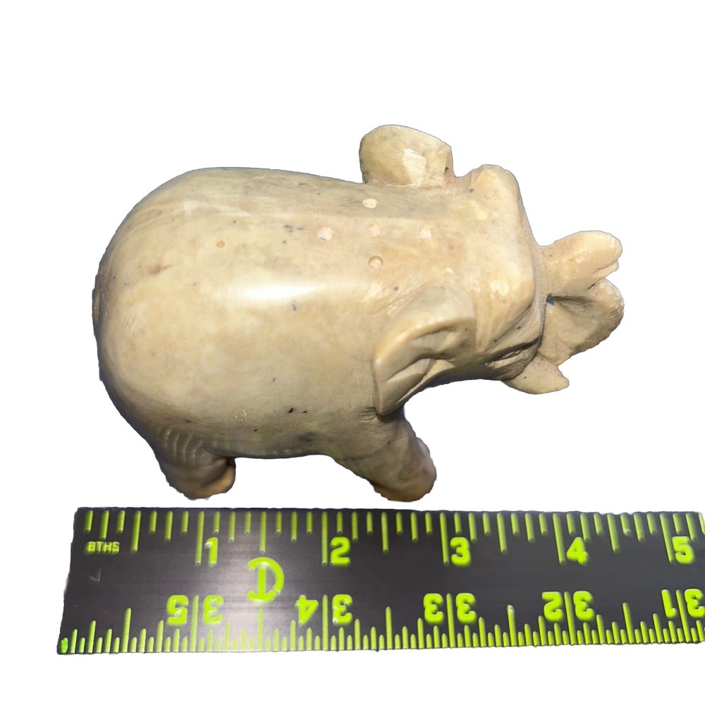Elephant Trunk Up Stone Incense Holder