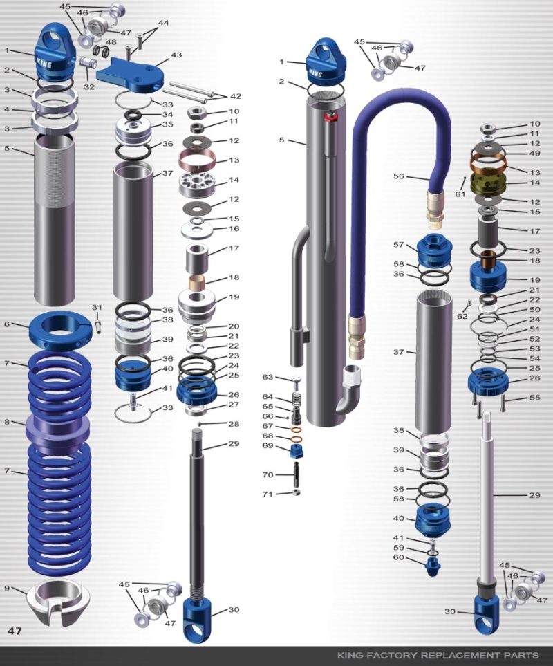 King Shocks 25053-401