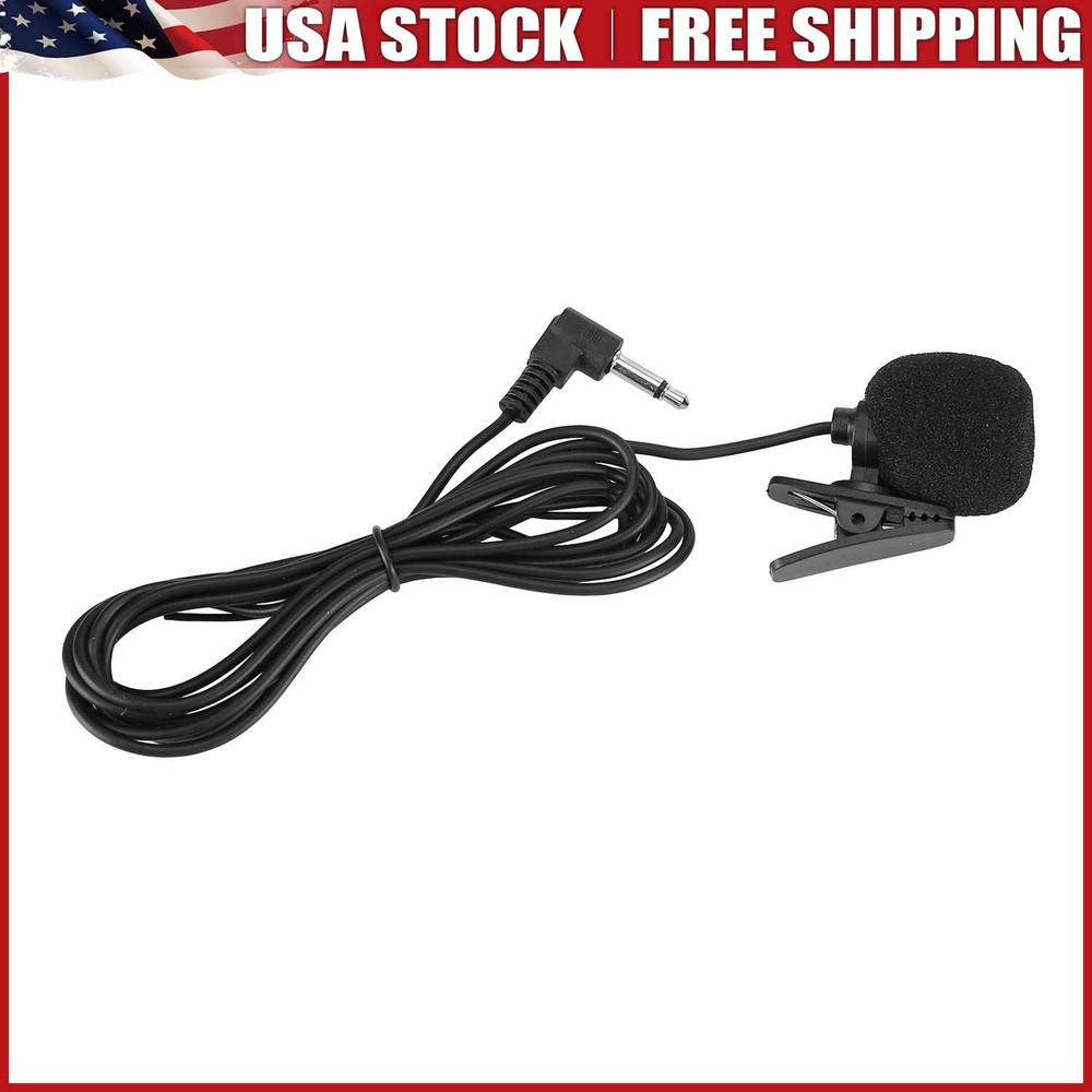 3.5mm External Microphone Universal for Android Car Radio Stereo GPS Audio