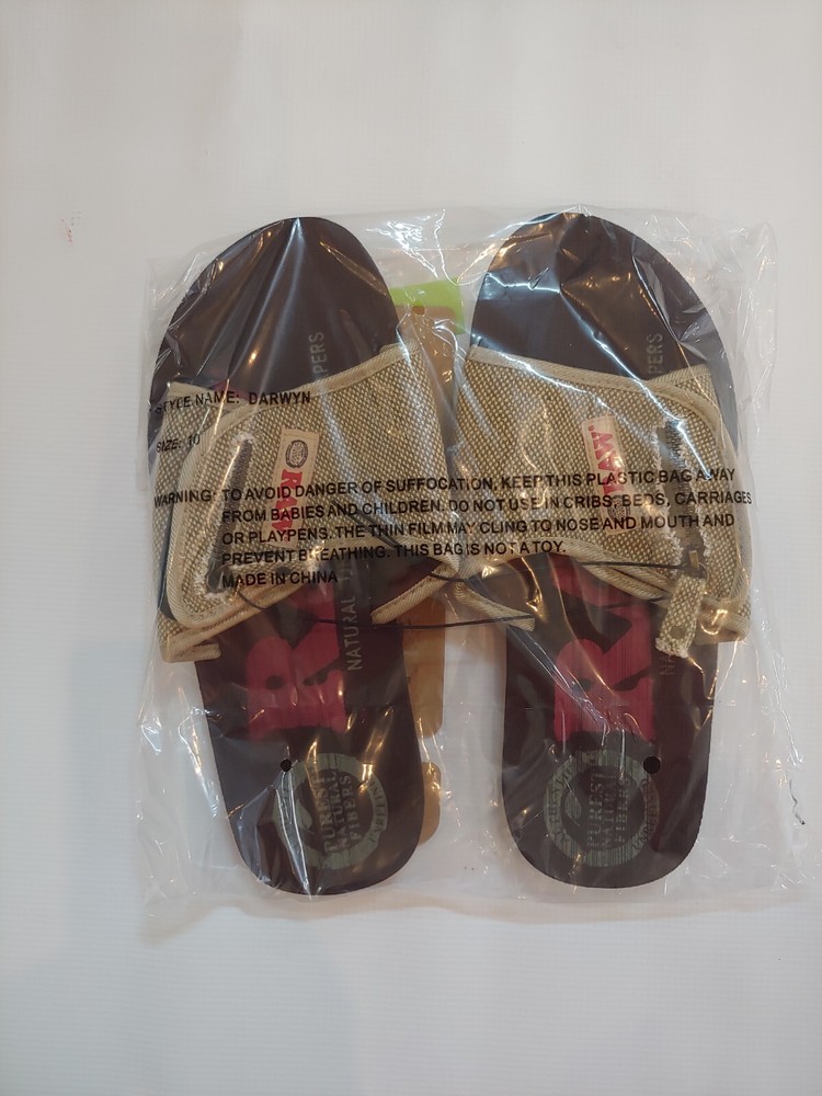 RAW X Rolling Papers Slides | Men | Sizes 8, 9, 10, 13