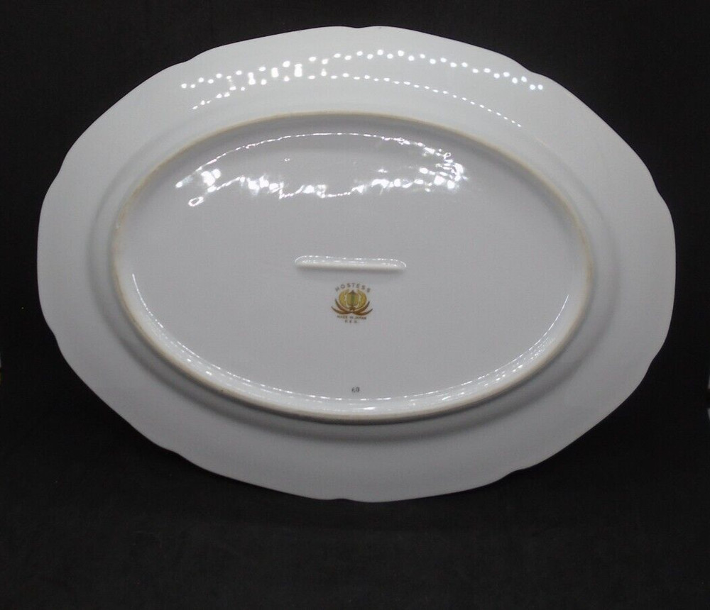 Hostess by Gold Castle Oval Platter