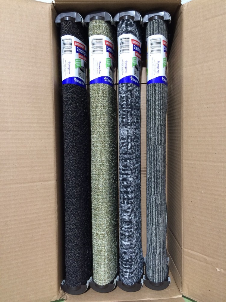 4 OMEGA PAW LEAN IT ANYWHERE SCRATCHING POST EACH