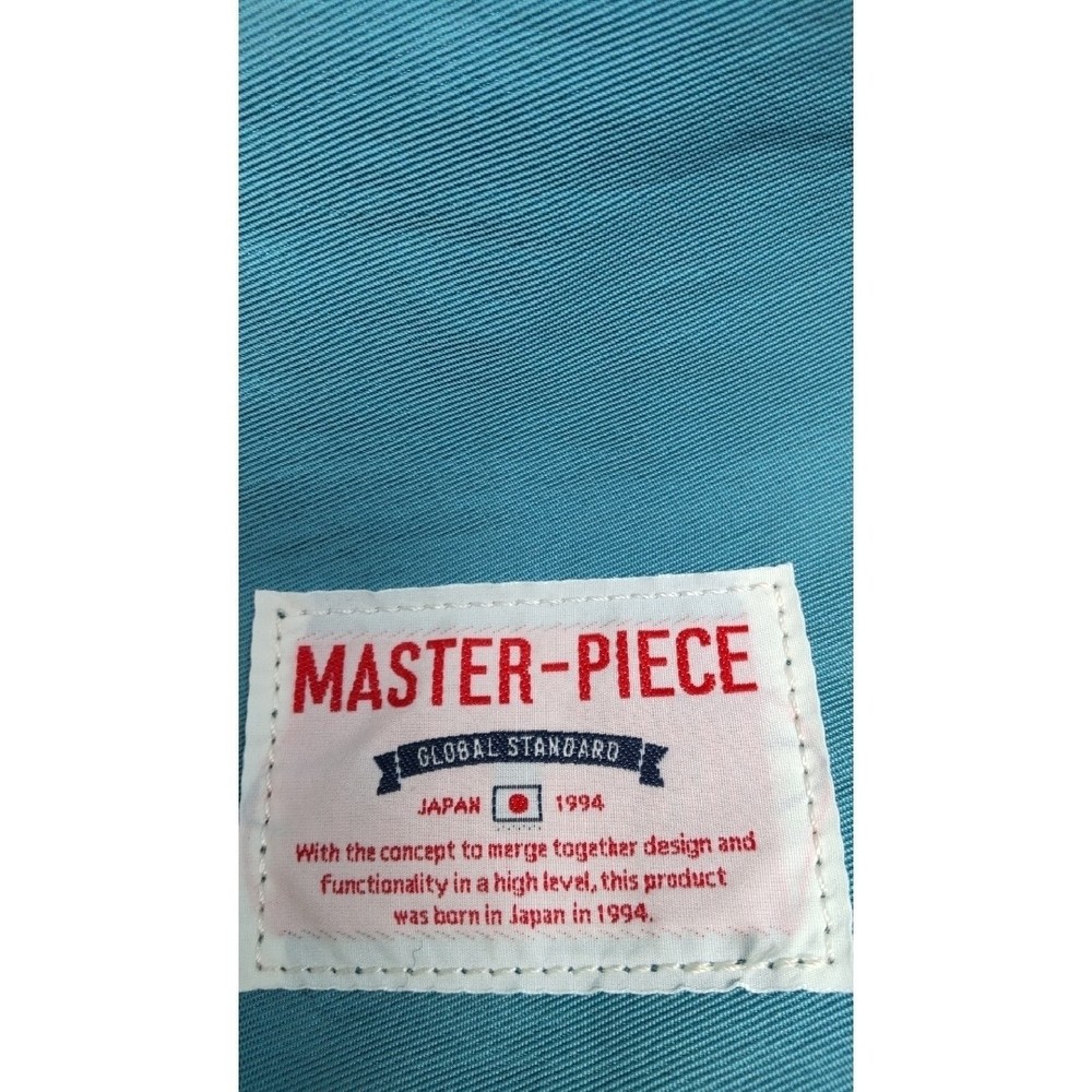 Masterpiece Backpack Blue Leather Cord Adjustable From Japan