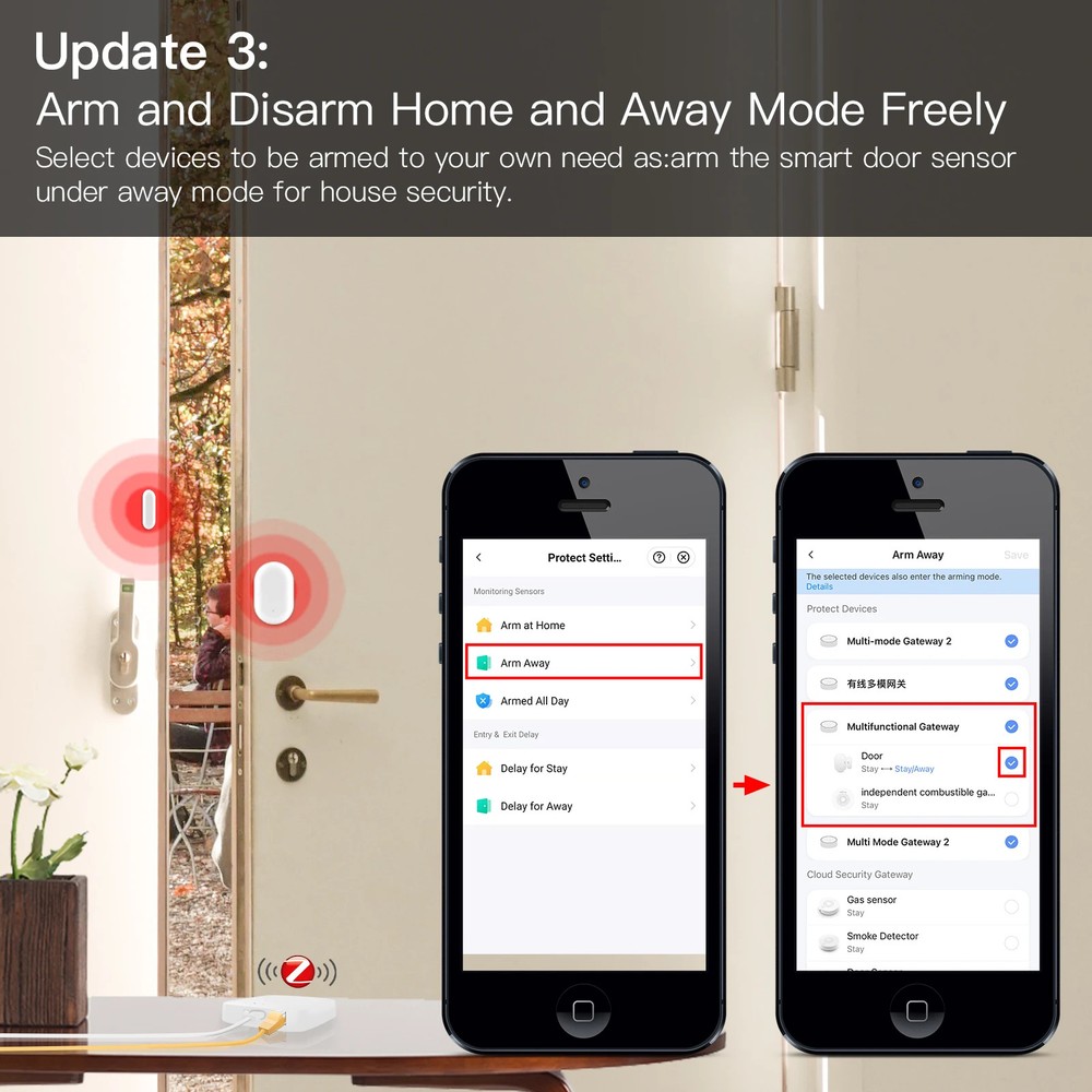 Smart Wired Multi-mode Gateway Bluetooth Hub Smart Life APP Remote Voice Control