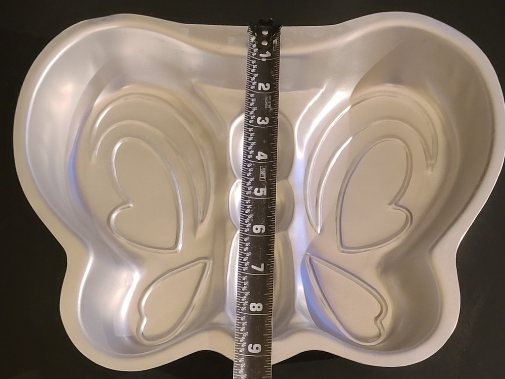 Vintage Wilton Butterfly Cake Pan With Insert & Baking Insutrctions 2105-2079