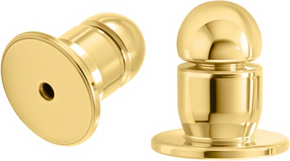 Locking Earring Backs for Studs Secure Earrings Back Gold