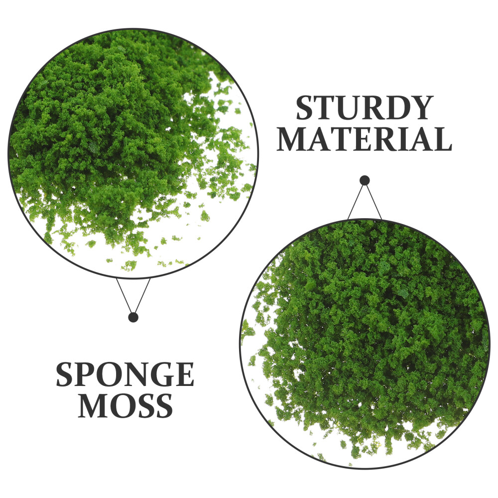 3 Pack Sponge Moss Powder for Miniature Landscape and Model Making