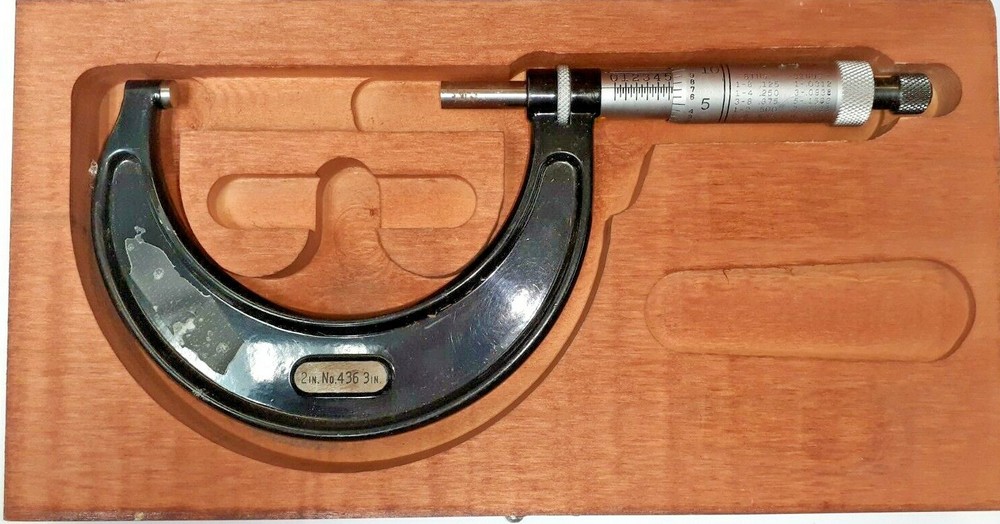 STARRETT MICROMETER 2-3" NO. 436