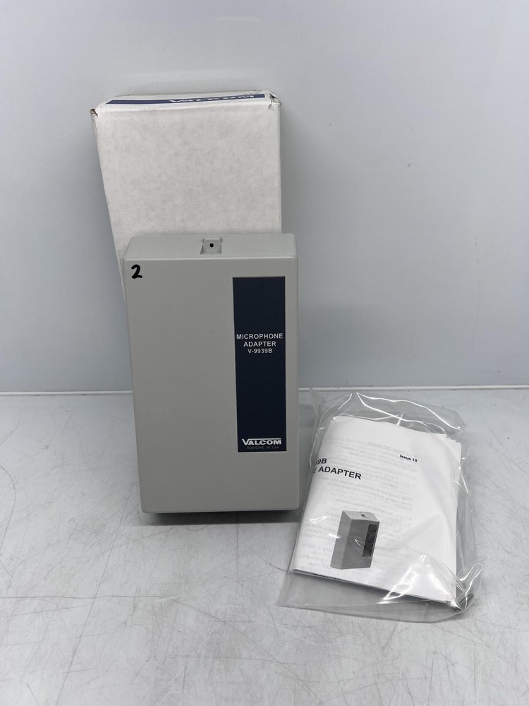 New Valcom V-9939B Microphone Adapter