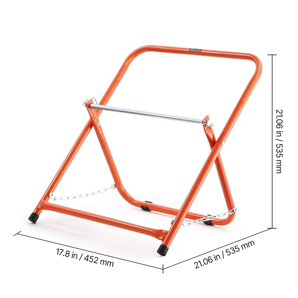Foldable Wire Spool Rack Heavy Duty Cable Caddy for Electrical Industrial Retail