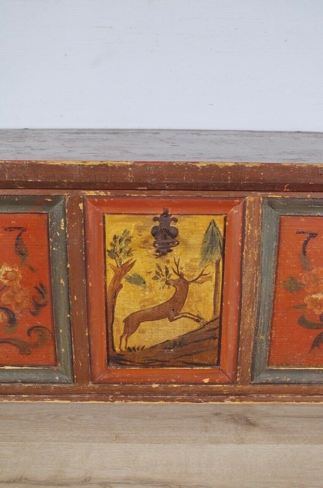 Folk Art Wedding Chest