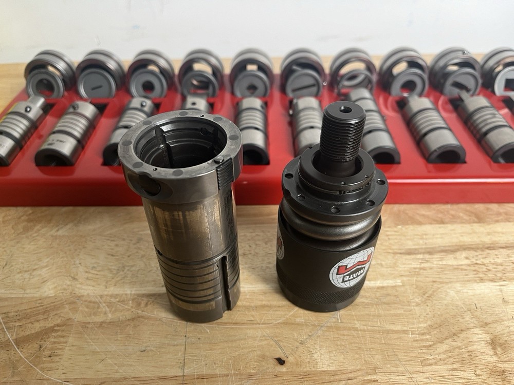 Mate Precision Amada Style Turret Press Punch Set With Tool Holder