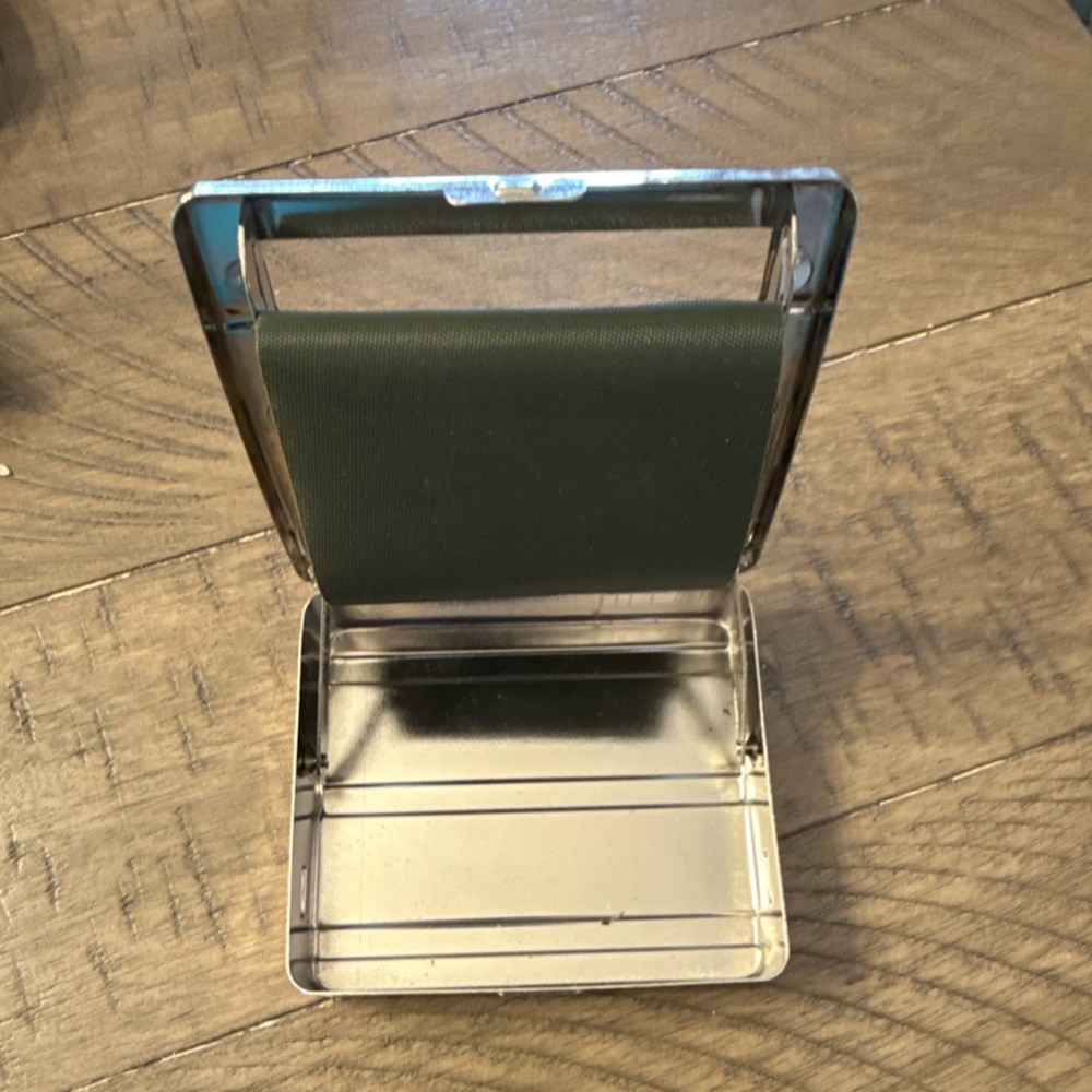Metal Tobacco Cigarette Roller with Eagle Design