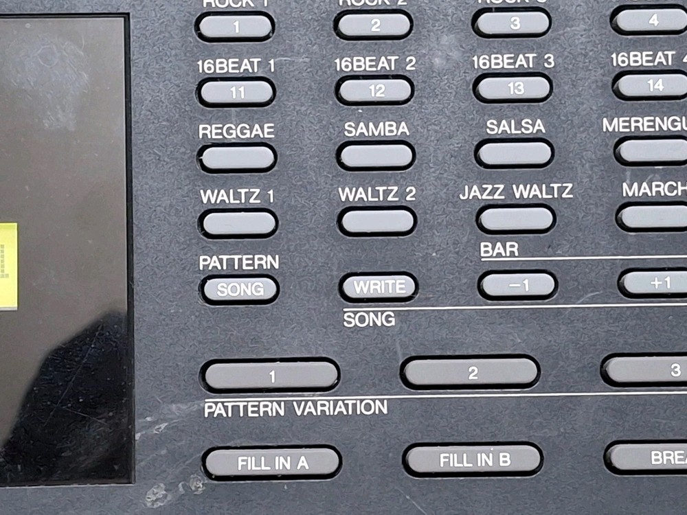 Yamaha RX120 Digital Rhythm Machine Programmer Tested Working + power supply