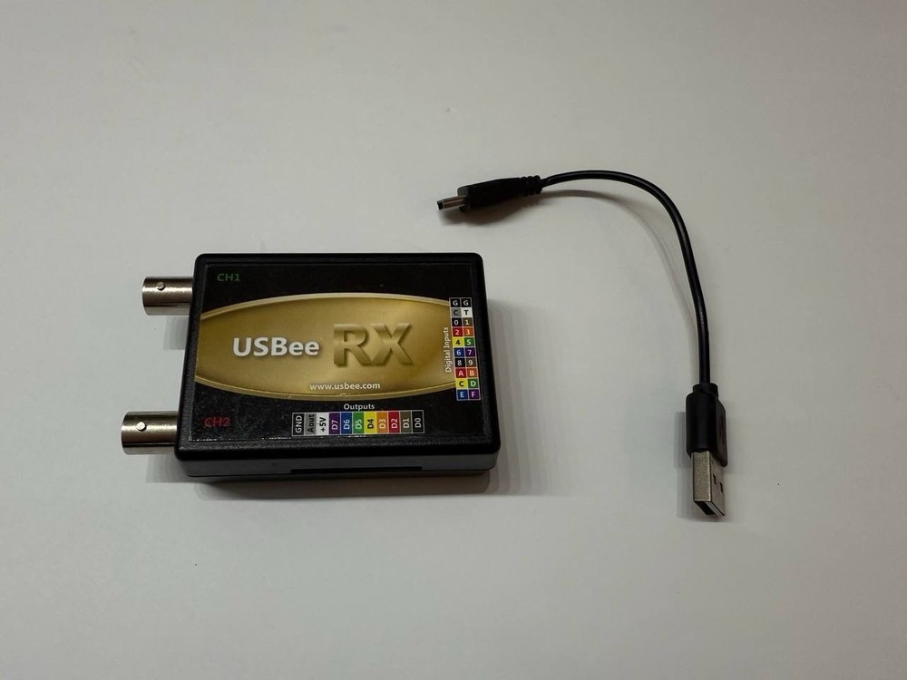 USBee RX Logic Analyzer & Oscilloscope Interface (Model RX-631) – Used