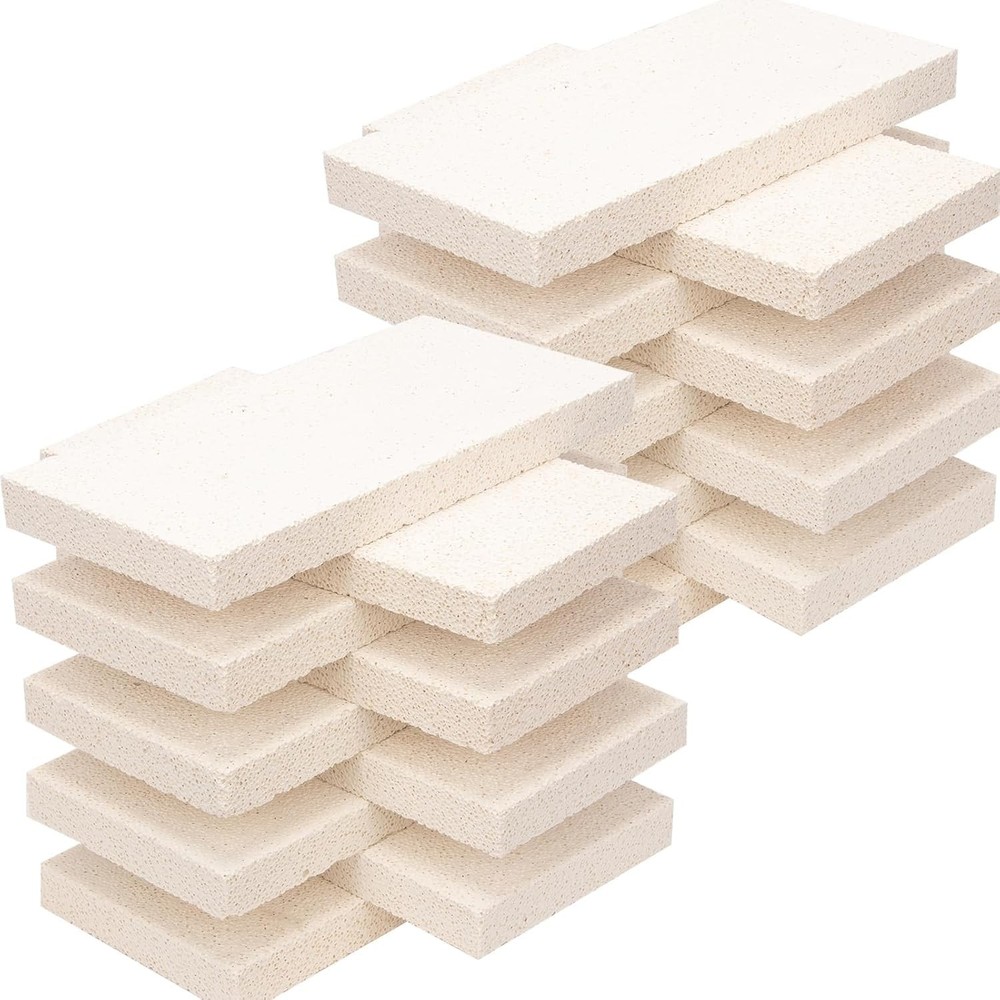 18 Pieces Insulating Fire Brick for Ovens, 18