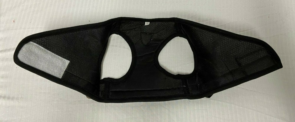 Supet Soft Black Mesh Vest Harness XL