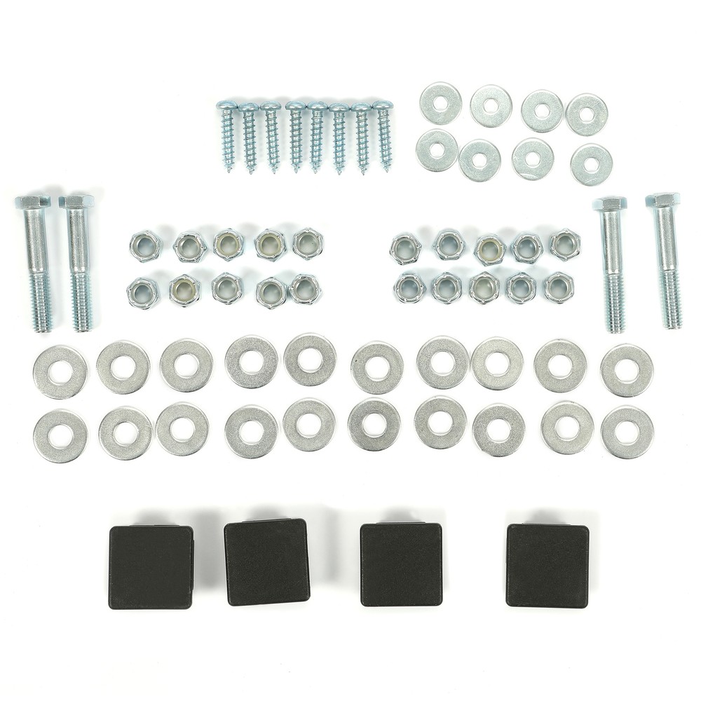 Boat Trailer Bunk Board Guide-On 5' Feet Rail Makes Loading Boat w/Brackets Kit