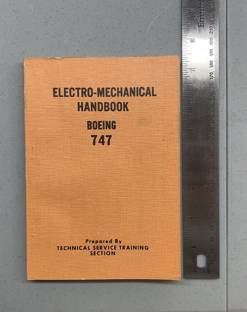Boeing 747 Electro Mechanical Handbook 1974