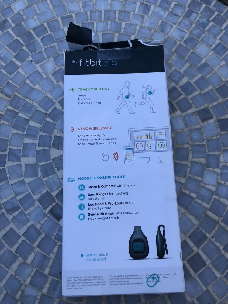 FitBit Zip Lime Green Model FB301G Wireless Sport Activity Tracker